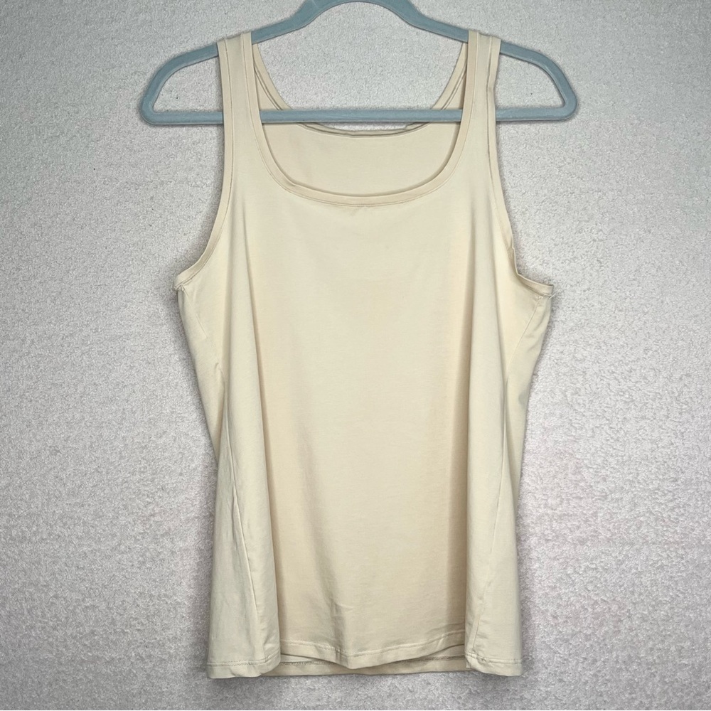 Wacoal Scoop Neck Tank Top-Nude-Women’s 2XL-Layering-Classic-Simple-Casual-NEW